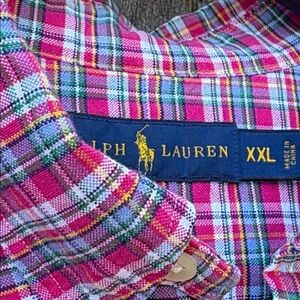 Ralph Lauren XXL cotton shirt. Great cond!